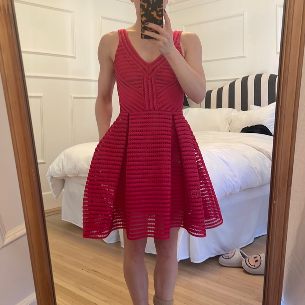 Beautiful hot pink Maje dress 💗